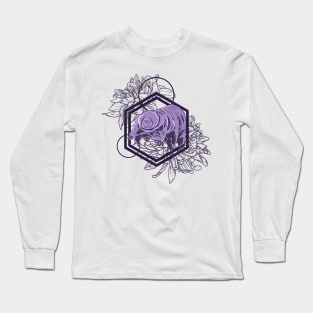 Floral Tardigrade Long Sleeve T-Shirt